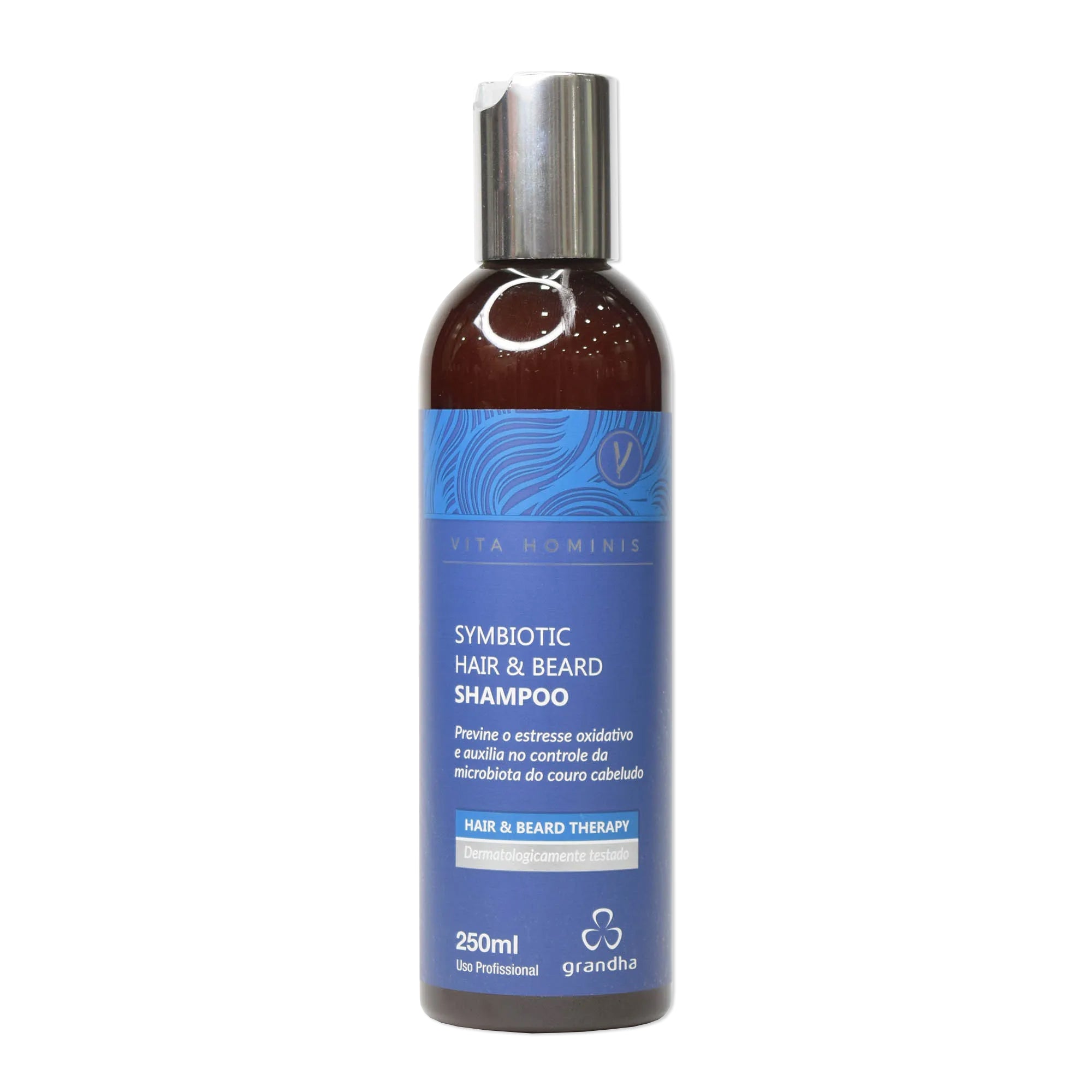 Vita Hominis Symbiotic Hair & Beard Shampoo para Cabelo e Barba 250ml