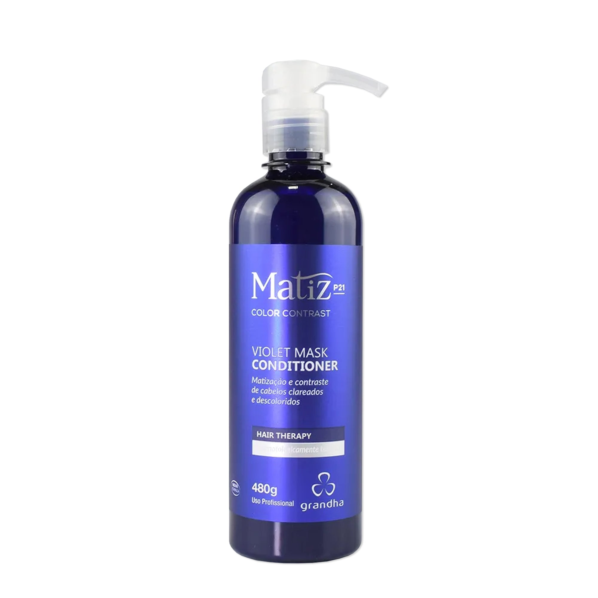 Matiz P21 Violet Condicionador Matizador para Cabelos Clareados e Descoloridos 480g