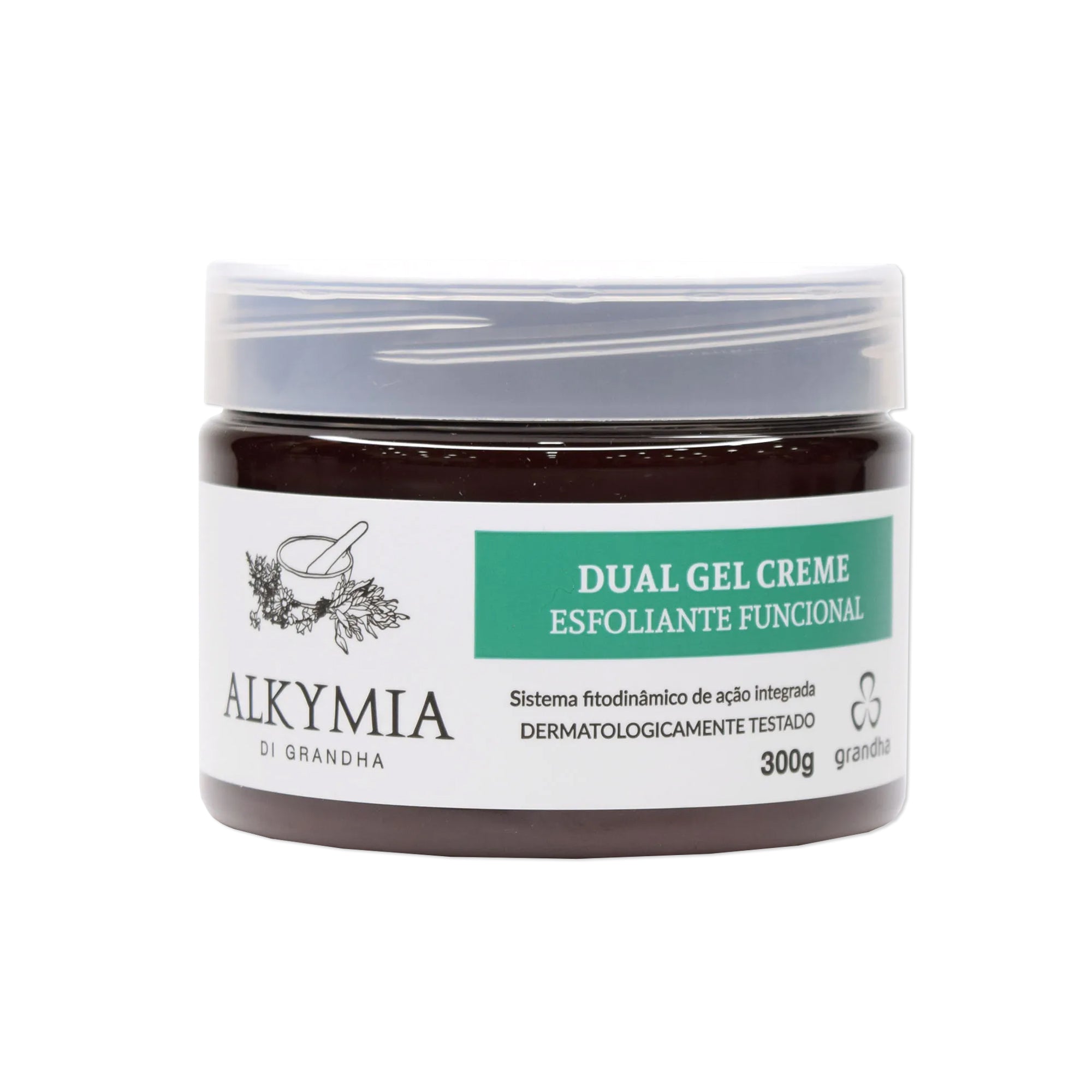 Alkymia Di Grandha Dual Gel Creme Esfoliante Funcional para Massagem Corporal 300g