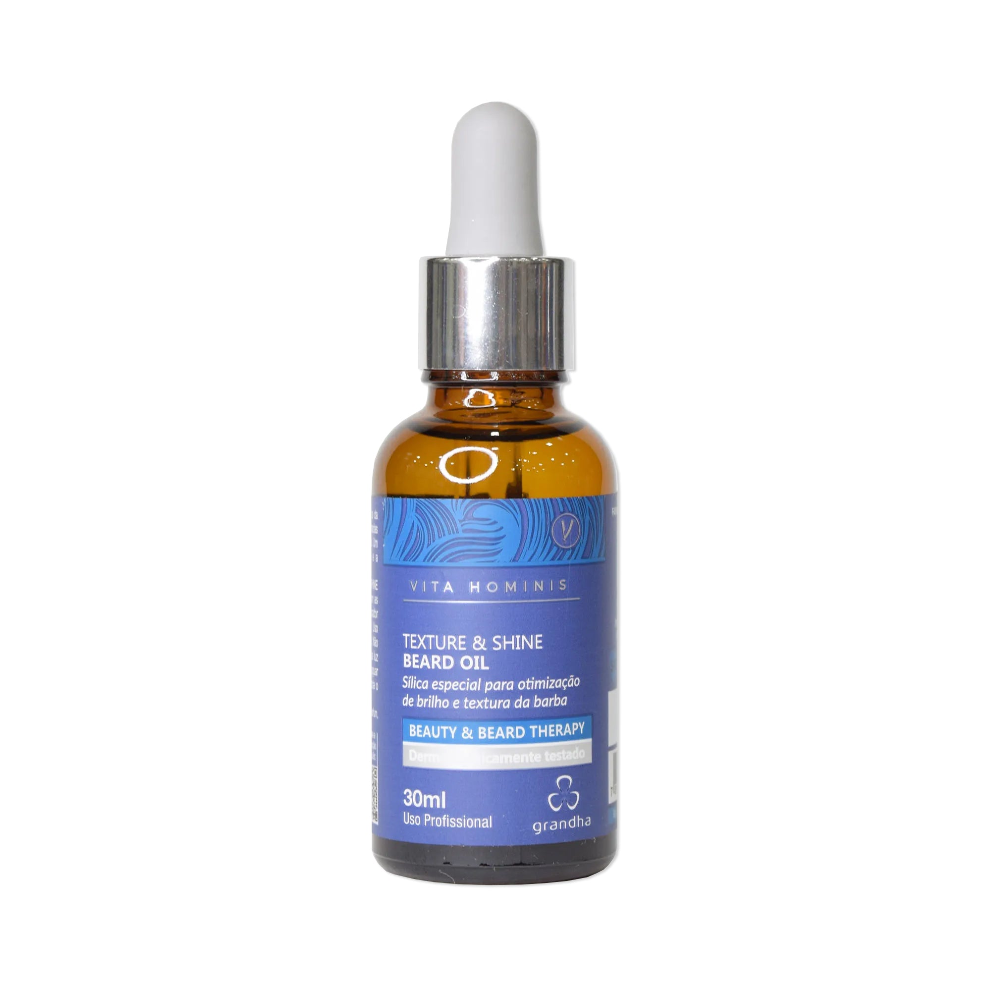 Vita Hominis Texture & Shine Beard Oil Óleo para Barba 30ml