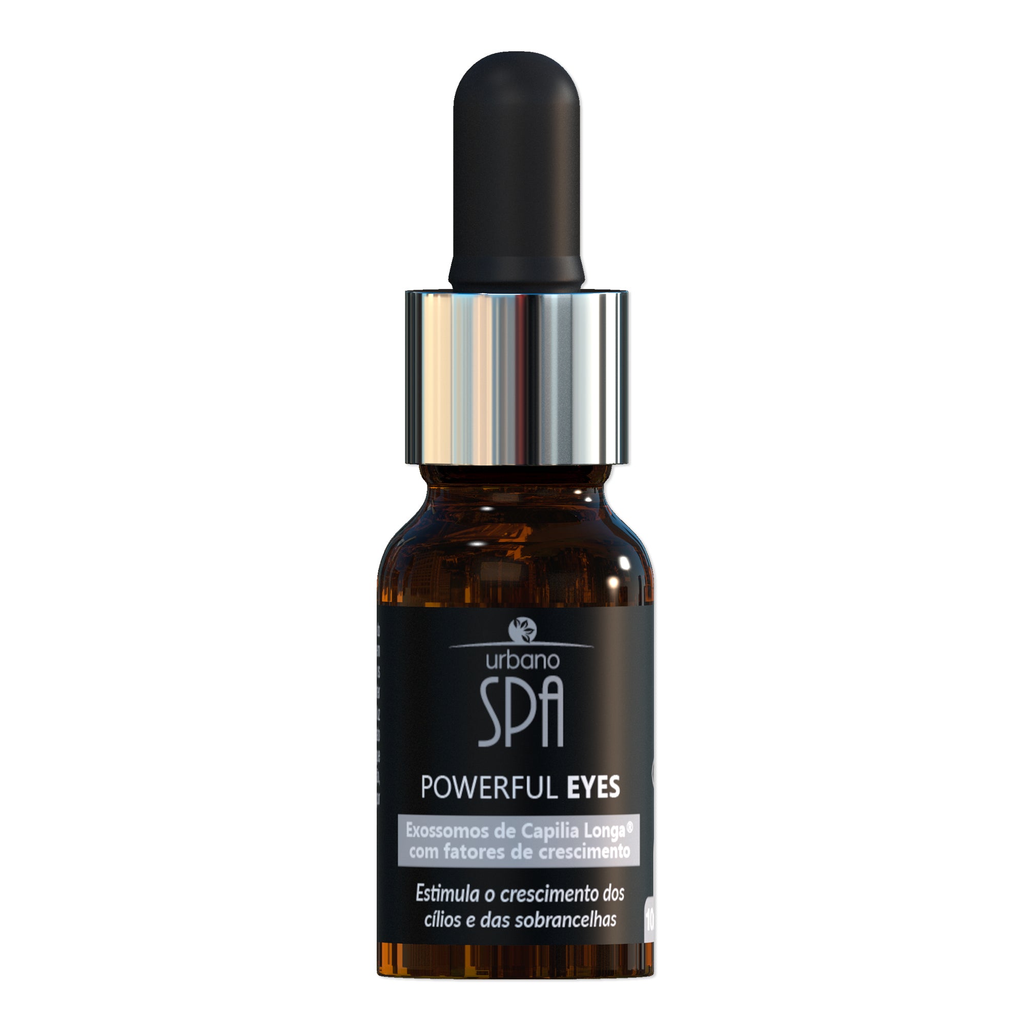 Urbano Spa Black Powerful Eyes Tônico para Crescimento de Cílios e Sobrancelhas 10ml