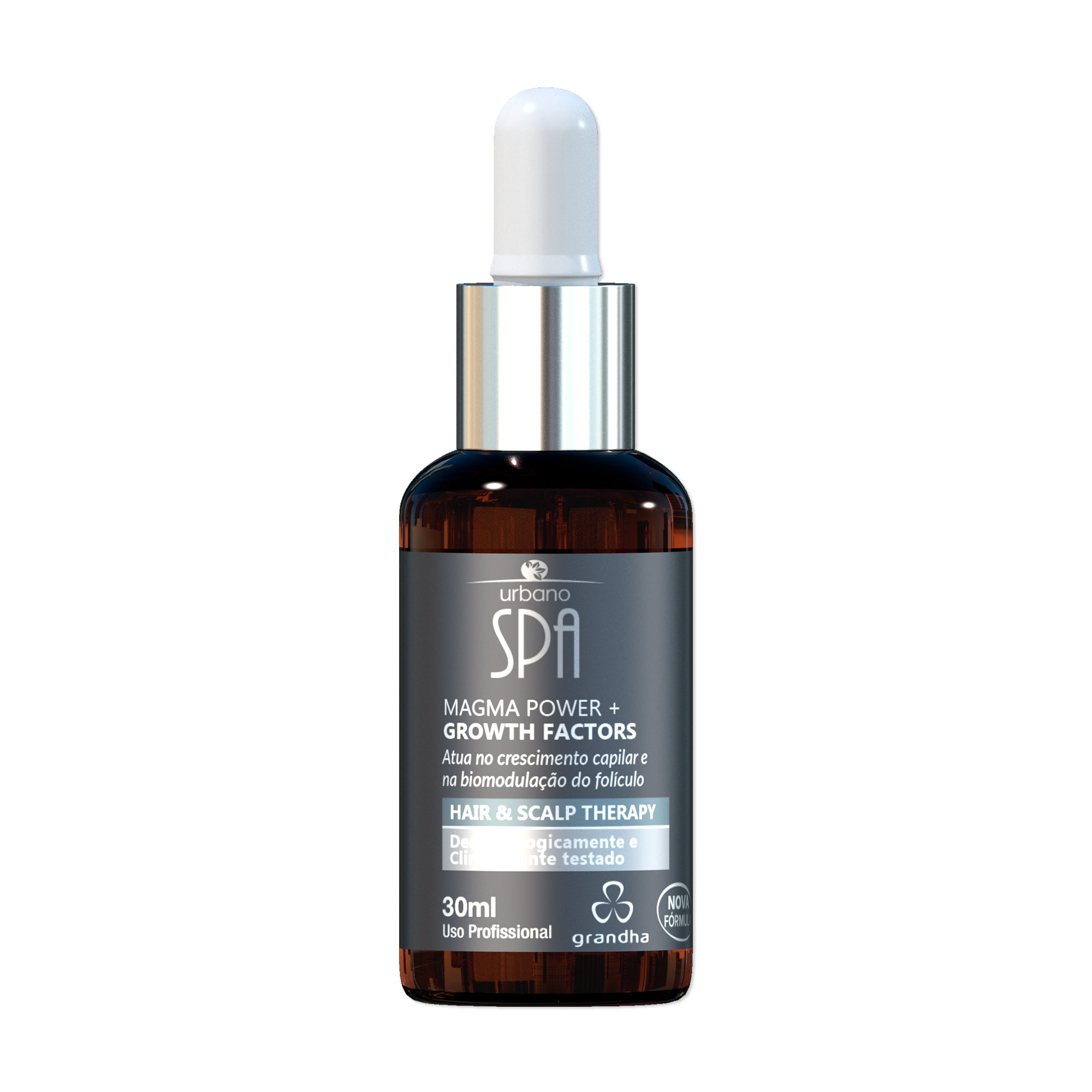 Urbano Spa Black Magma Power + Growth Factors Tônico com Fatores de Crescimento 30ml