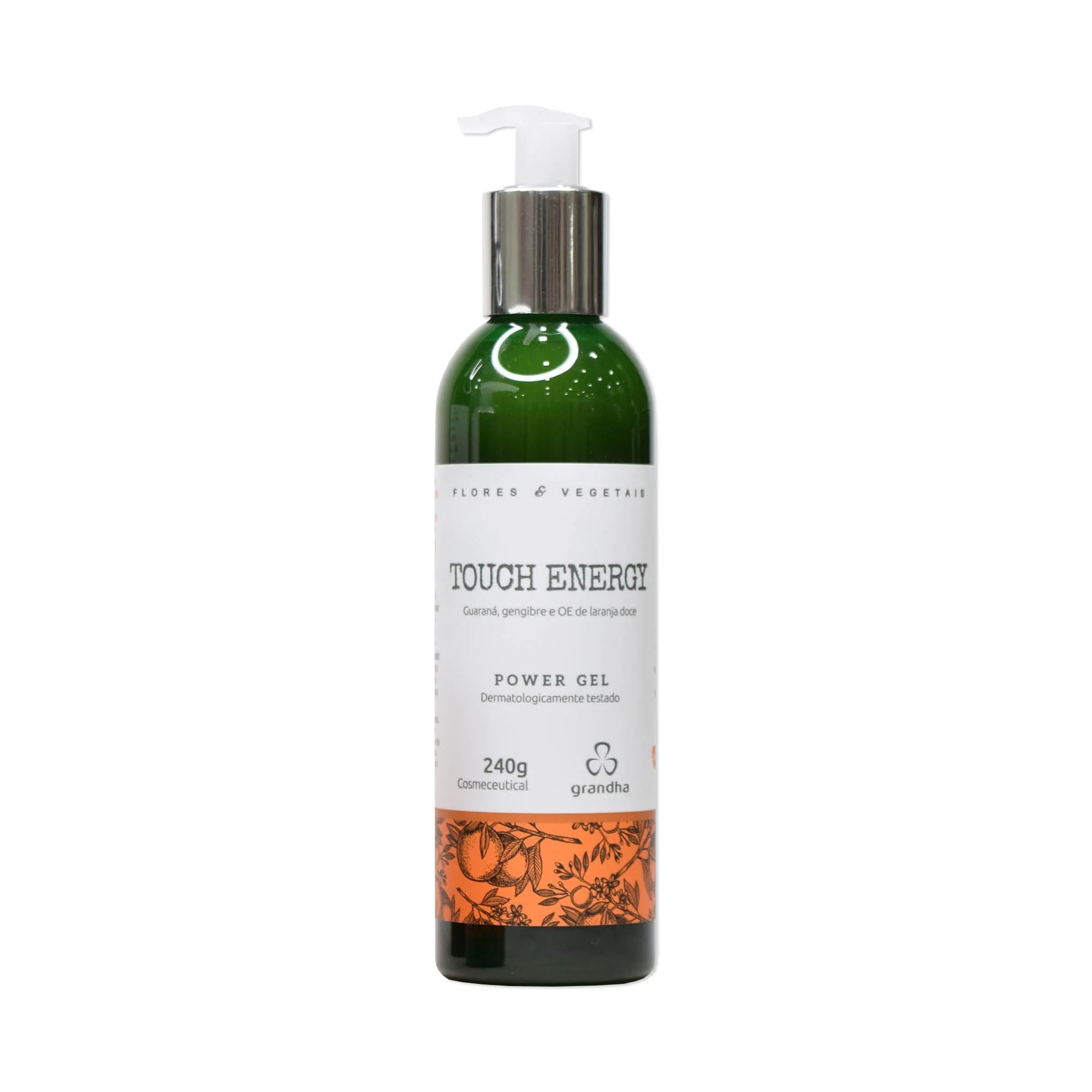 Flores & Vegetais Touch Energy Power Gel Condicionador para Aliviar Tensão 240g