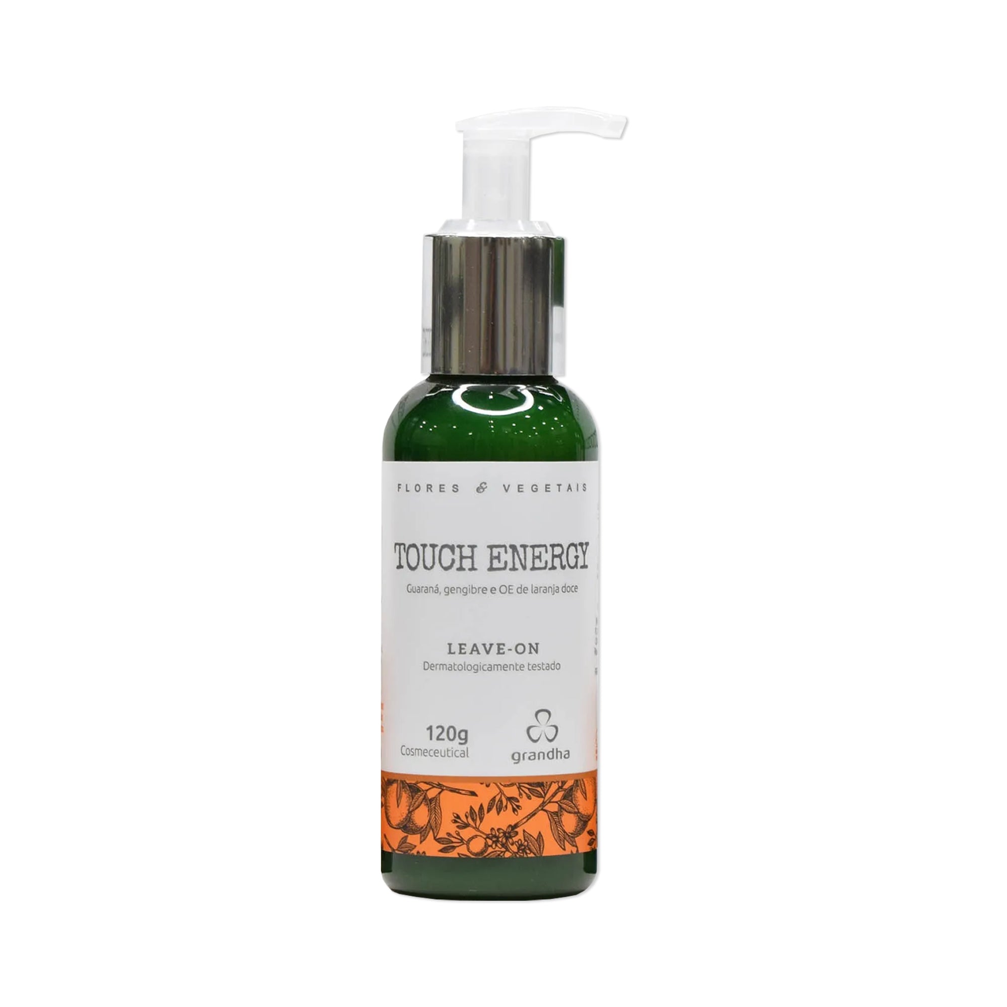 Flores & Vegetais Touch Energy Leave-on Creme Sem Enxágue para Aliviar Tensão 120g