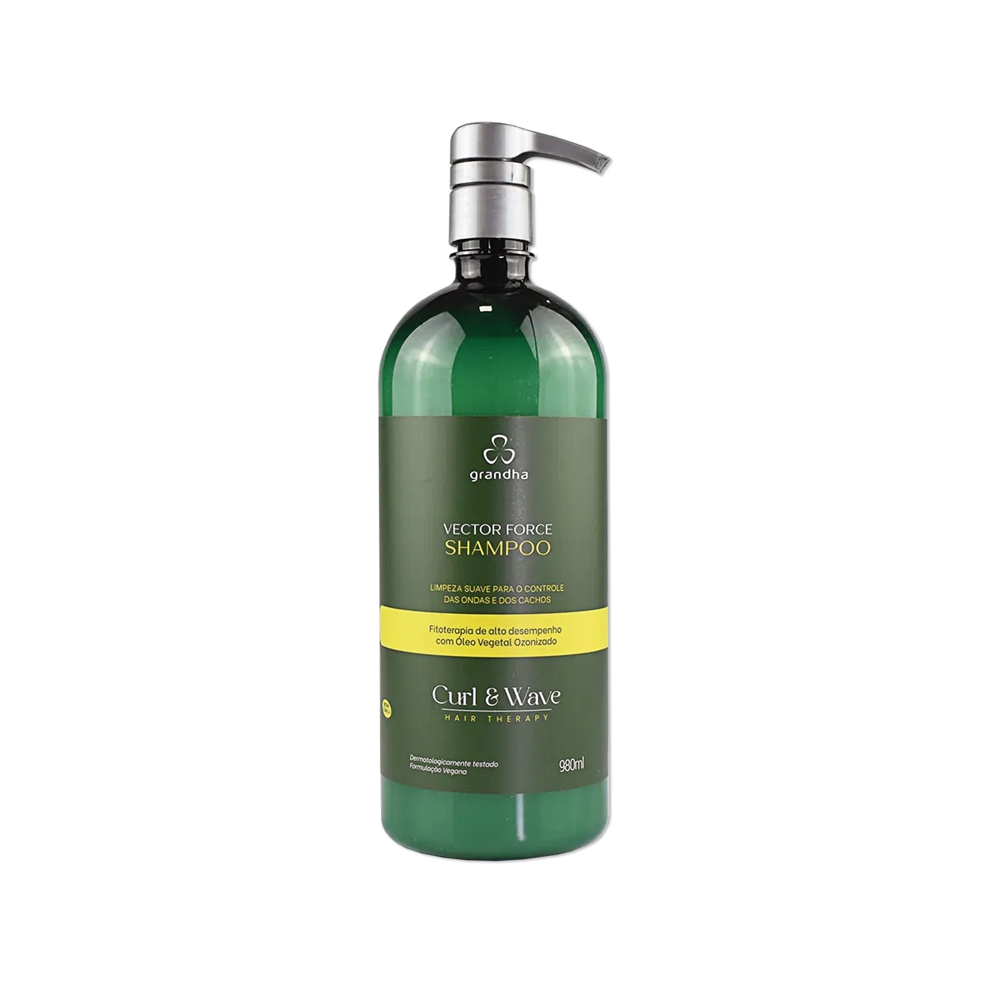 Curl & Wave Vector Force Shampoo para Cachos e Crespos 980ml