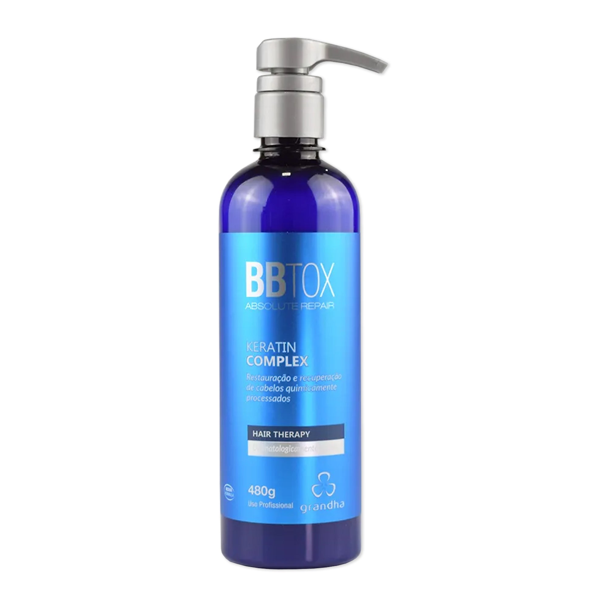 BBtox Keratin Complex Máscara Capilar Reparador de Danos de Progressiva 480g