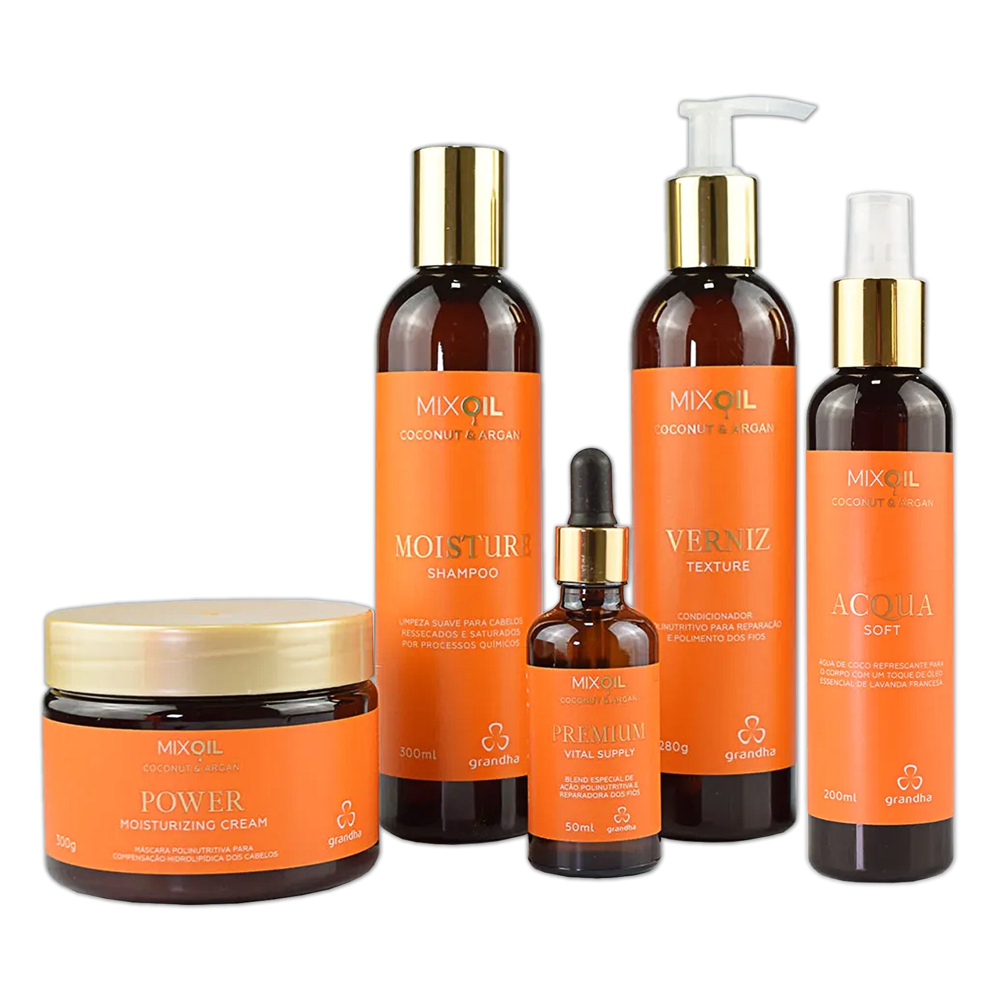 Kit Mix Oil Coconut & Argan