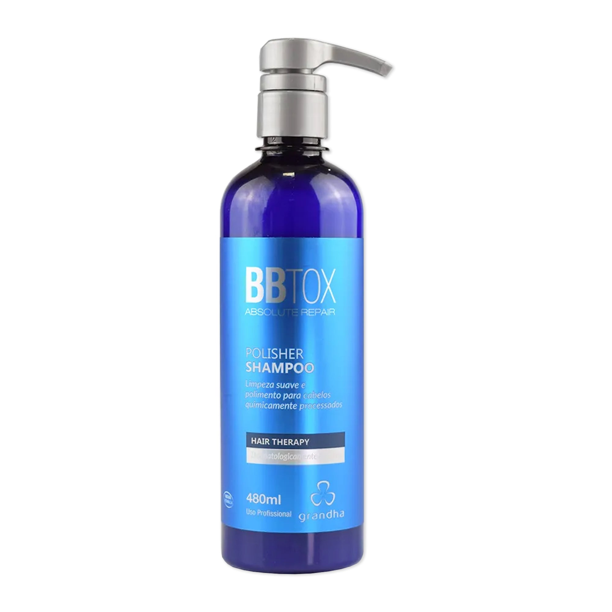 BBtox Polisher Shampoo Reparador de Danos de Progressiva 480ml