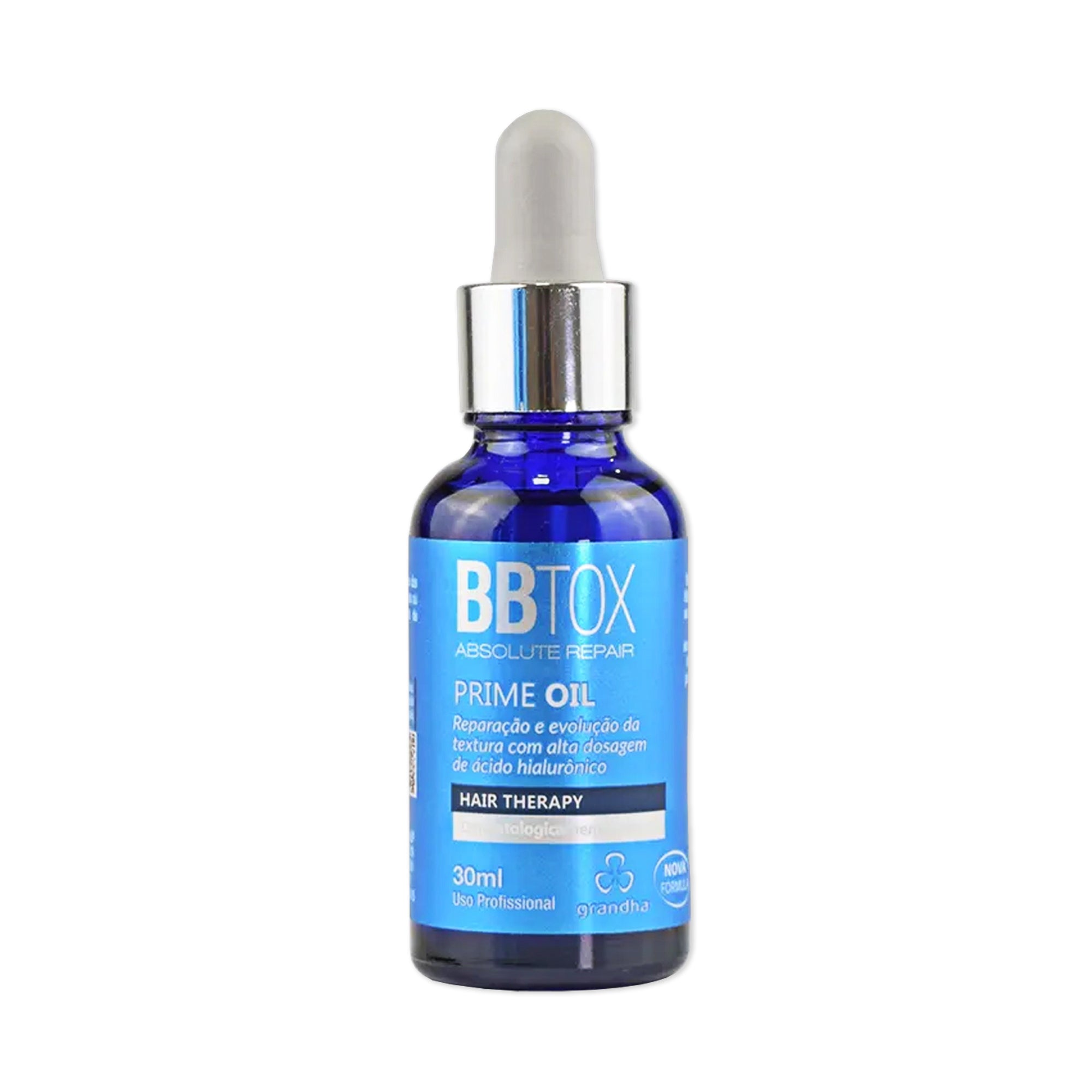 BBtox Prime Oil Ácido Hialurônico Reparador de Danos de Progressiva 30ml